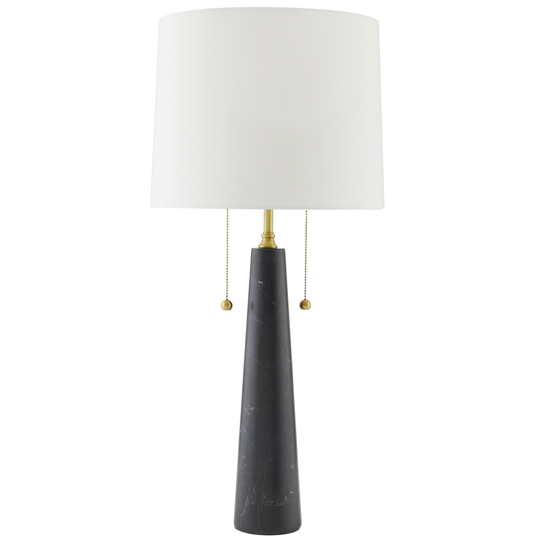 Sidney 34 inch 60 watt Black Lamp Portable Light