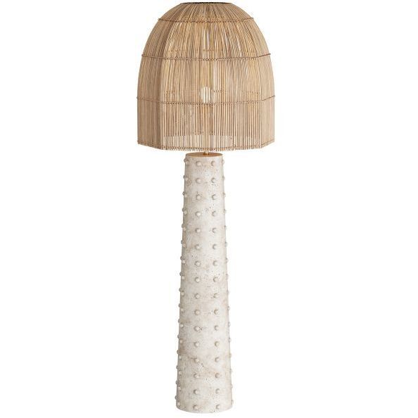 Agnes 69 inch Mactan Stone Floor Lamp Portable Light