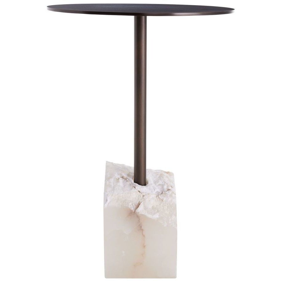 Jane 12 inch Bronze Accent Table