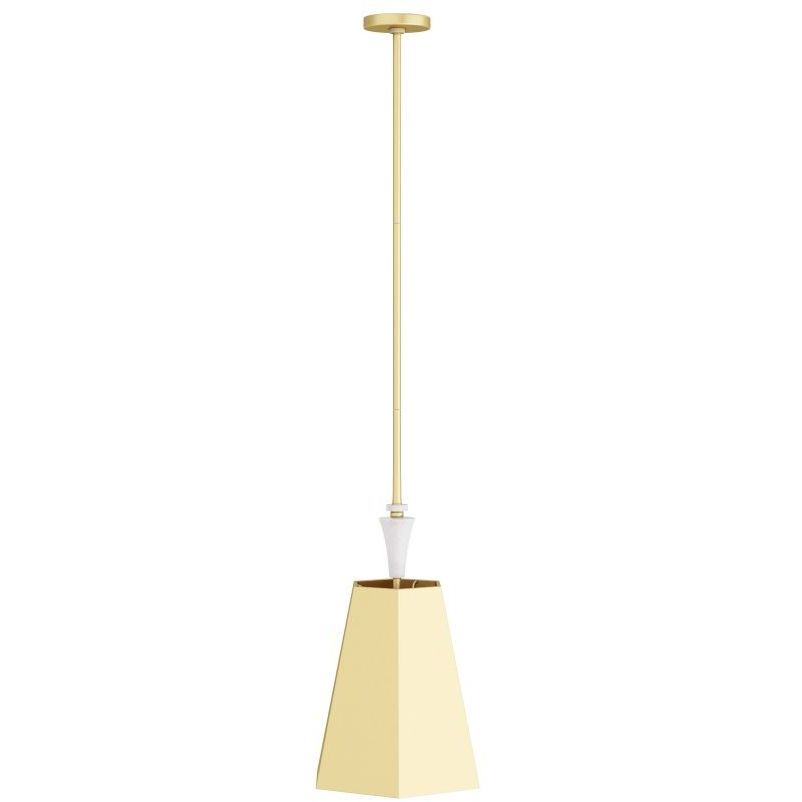 Teagan 1 Light 14 inch Antique Brass Pendant Ceiling Light