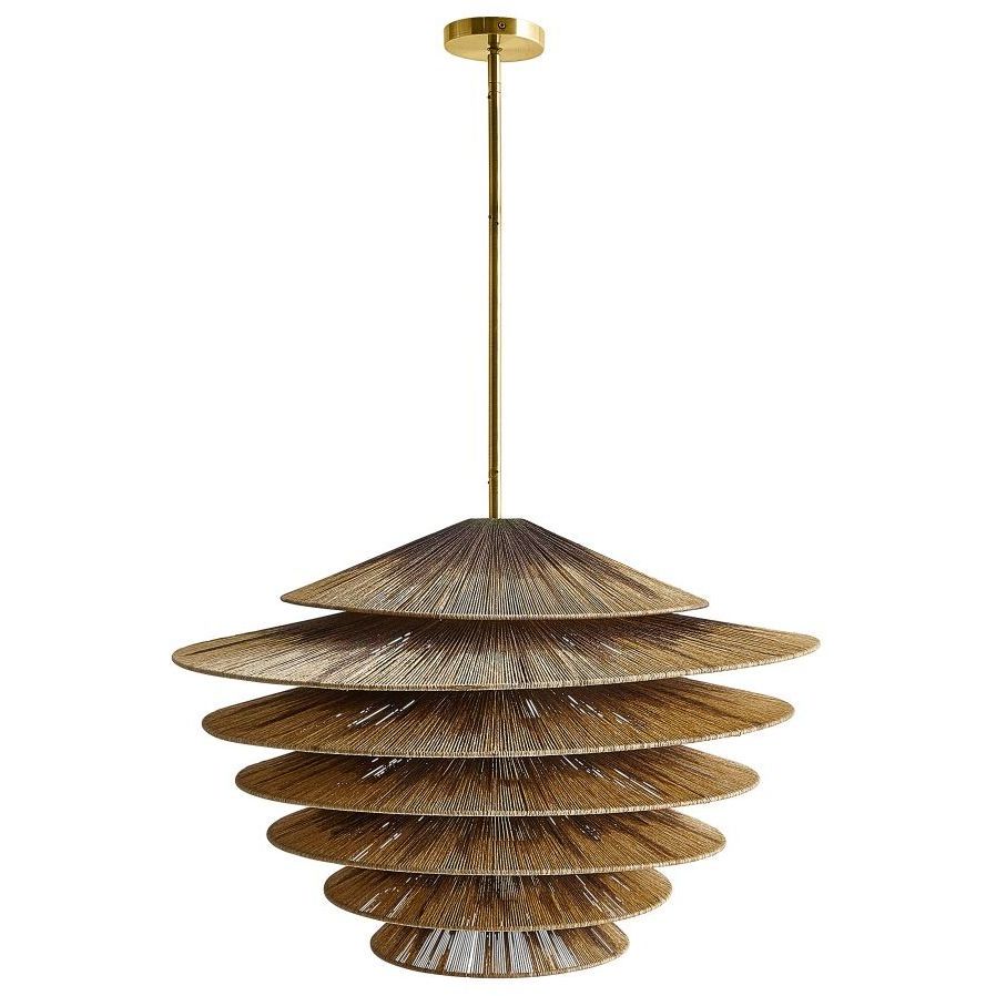 Andria 1 Light 29 inch Natural Pendant Ceiling Light