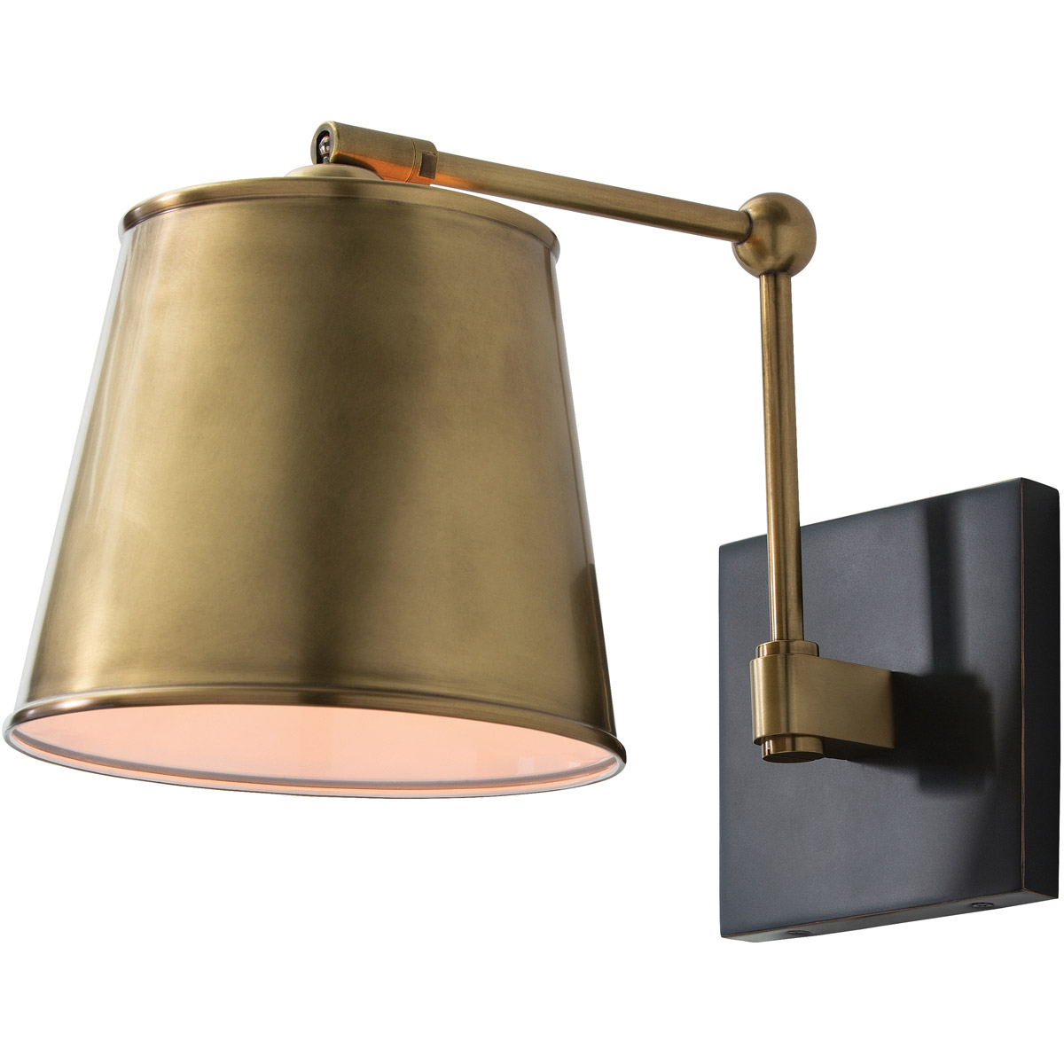 Watson 1 Light 8.5 inch Antique Brass/Oil Rubbed Bronze Sconce Wall Light, Essential Lighting