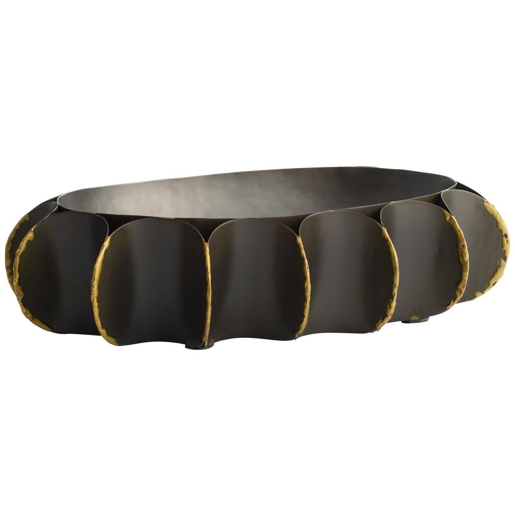 Morrison Natural Iron and Antique Brass Centerpiece