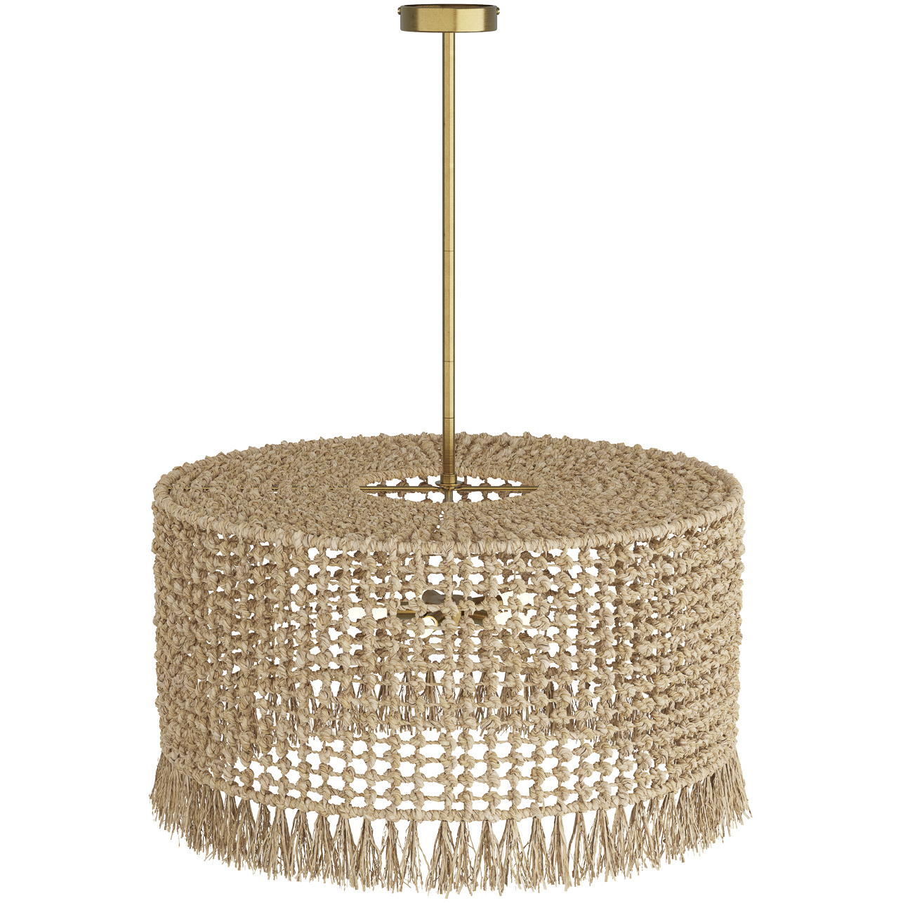 Amari 5 Light 31 inch Natural Chandelier Ceiling Light