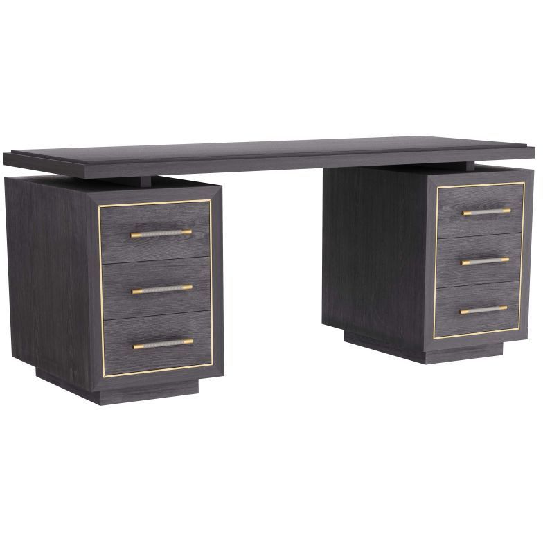 Wixom 66 inch Ebony Desk