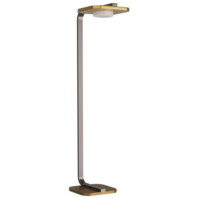 Trebeck 52.5 inch Antique Brass Floor Lamp Portable Light