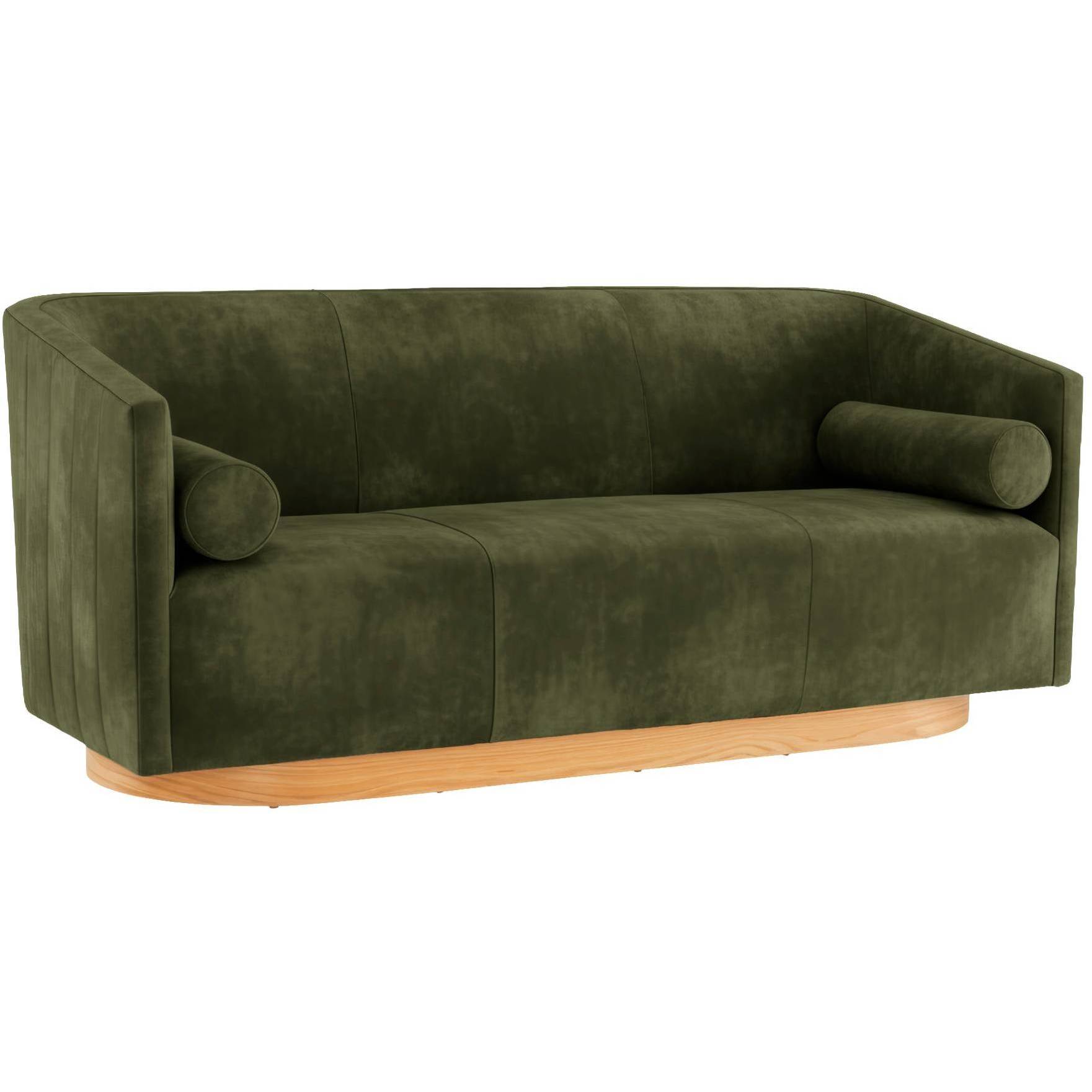 Huxley Moss and White Oyster Sofa