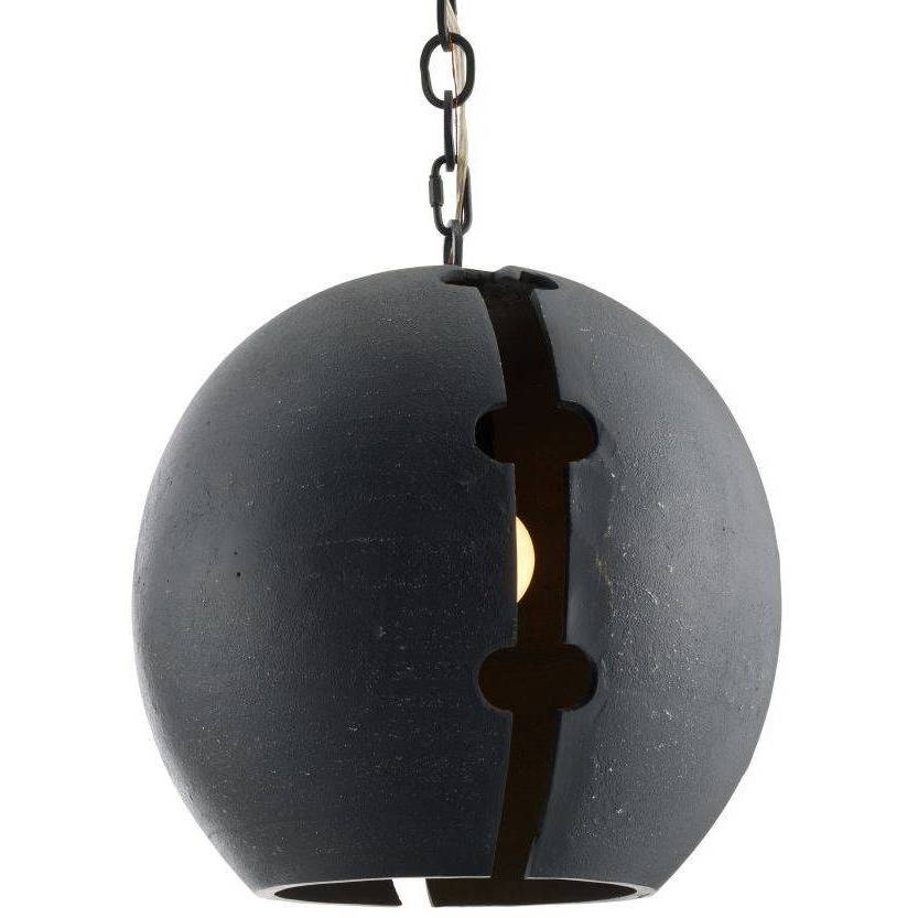 Hartland 1 Light 16 inch Matte Charcoal Pendant Ceiling Light
