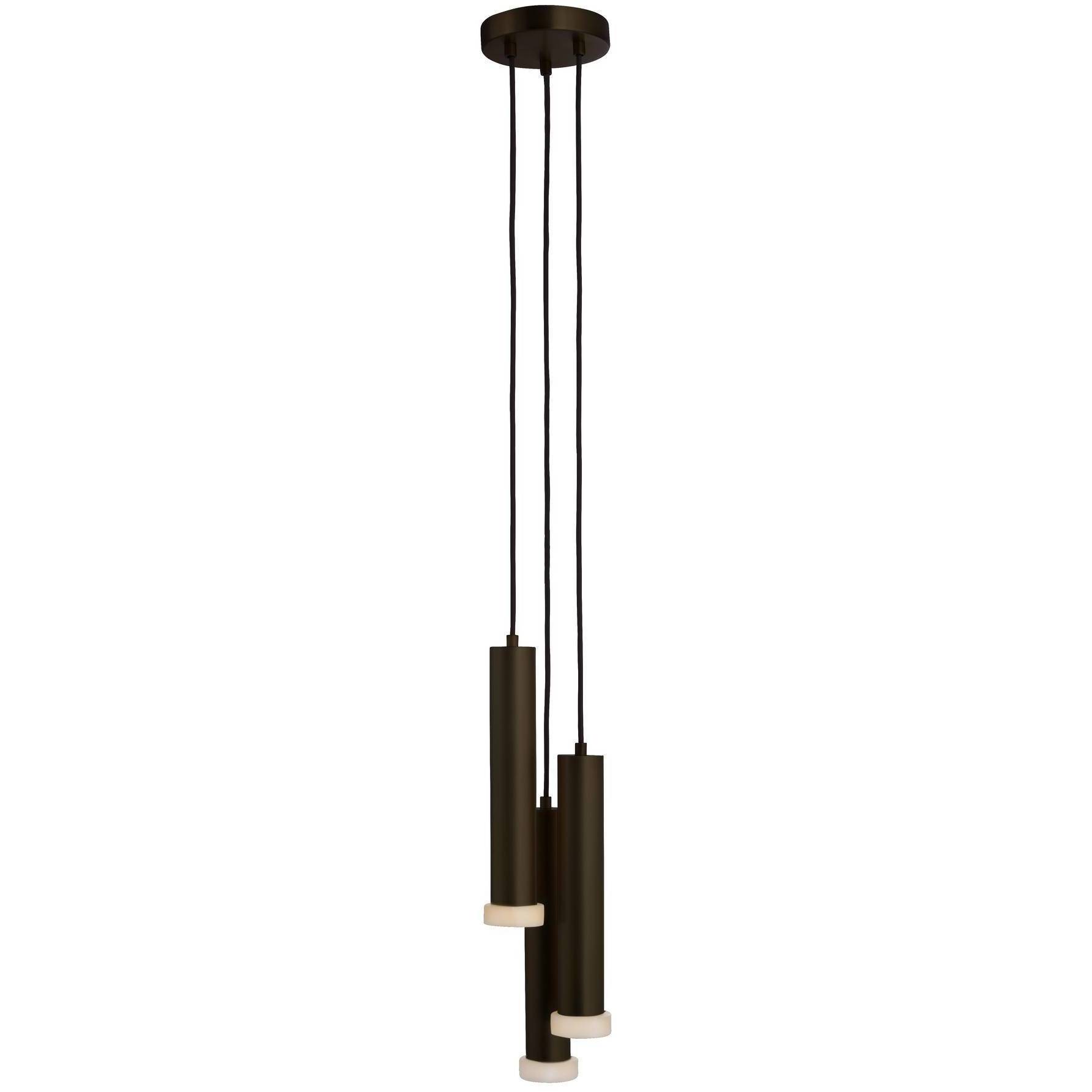 Aleena 3 Light 6.5 inch English Bronze Multi-Port Pendant Ceiling Light