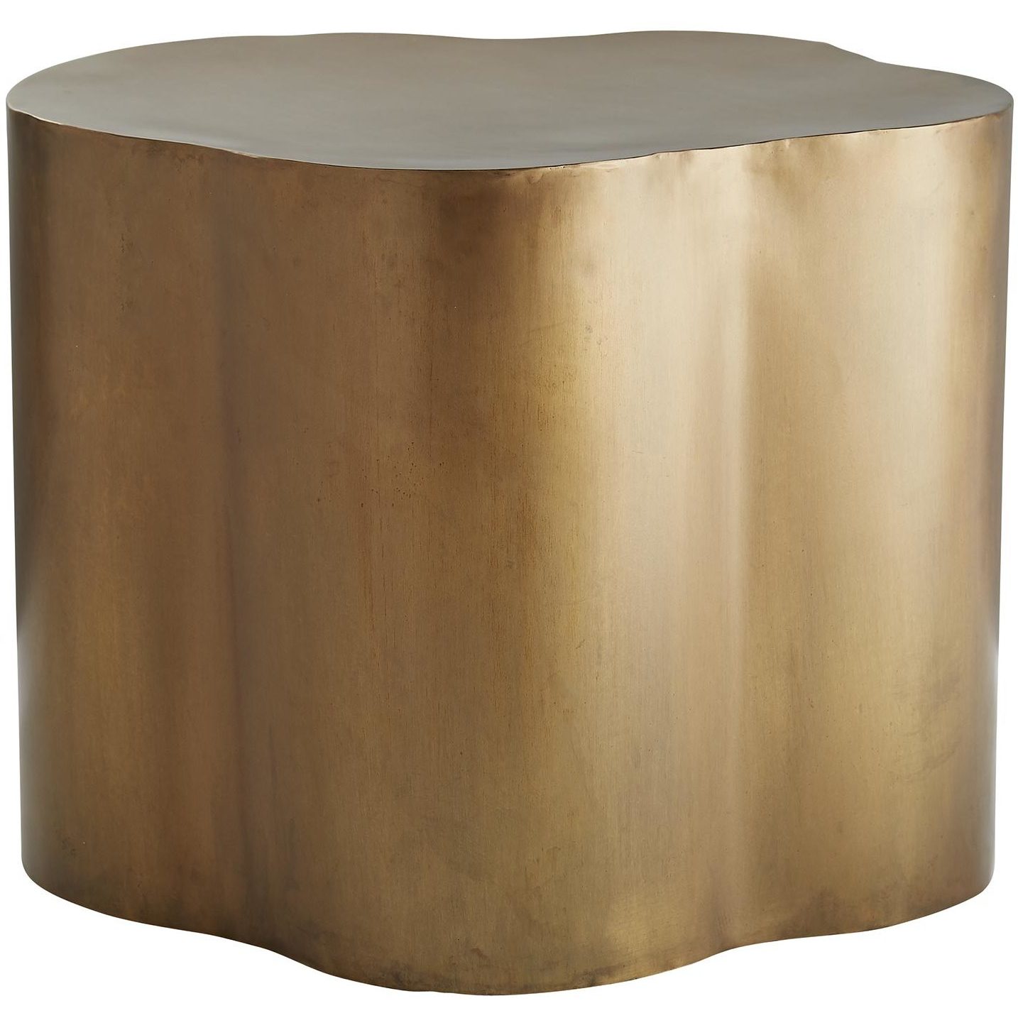 Lowry 24 X 19 inch Antique Brass Side Table