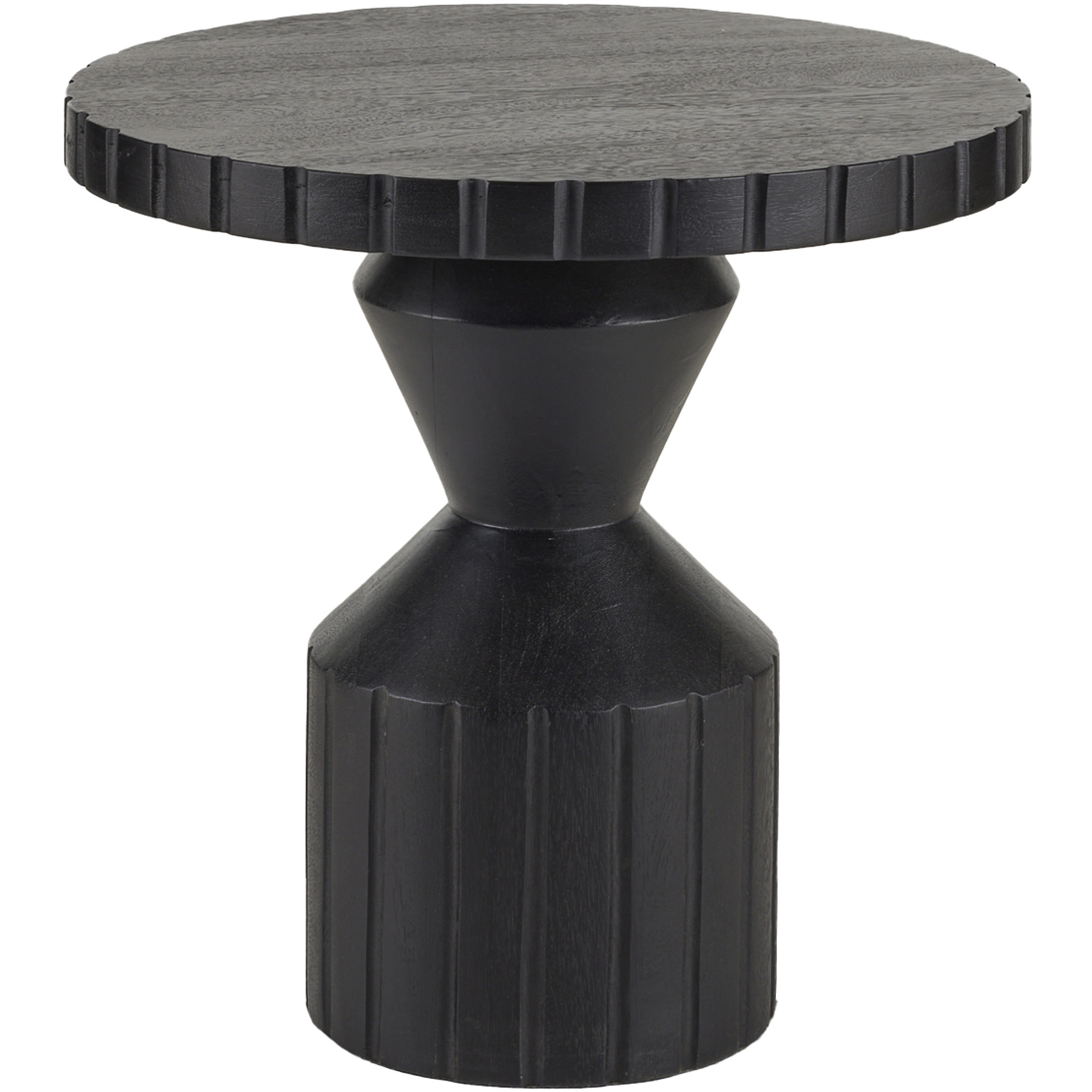 Calypso 20 inch Ebony Accent Table