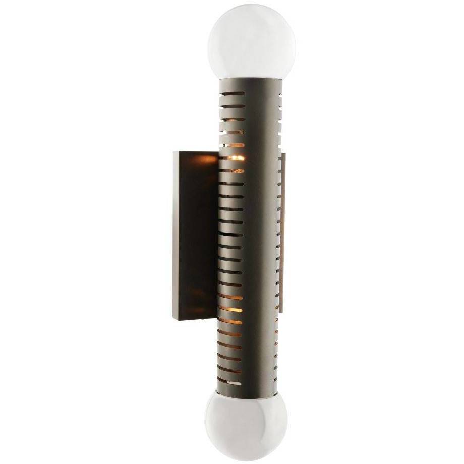 Flume 2 Light 5 inch English Bronze Sconce Wall Light
