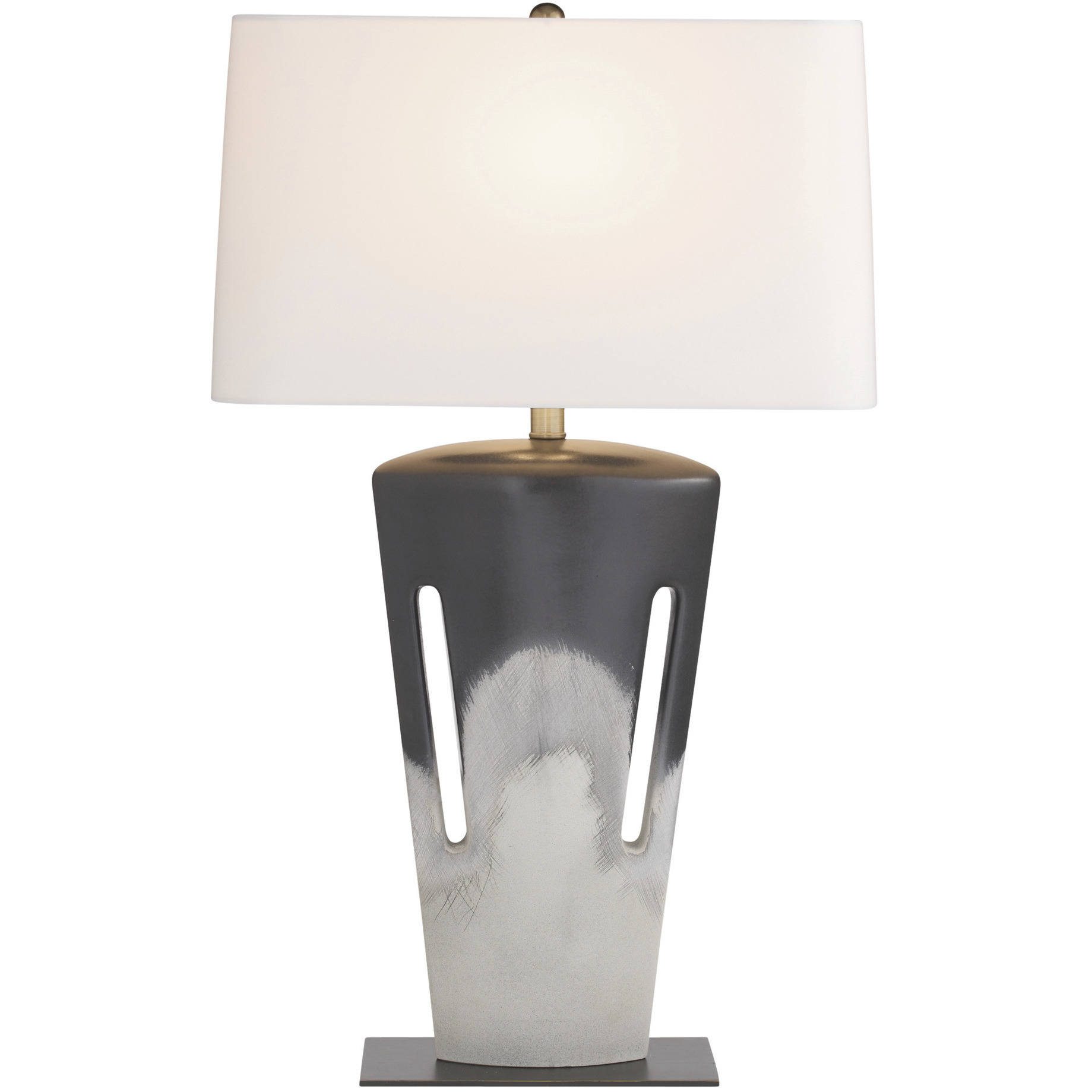 Iceland 30 inch 150 watt Shoreline Reactive and Bronze with Antique Brass Table Lamp Portable Light