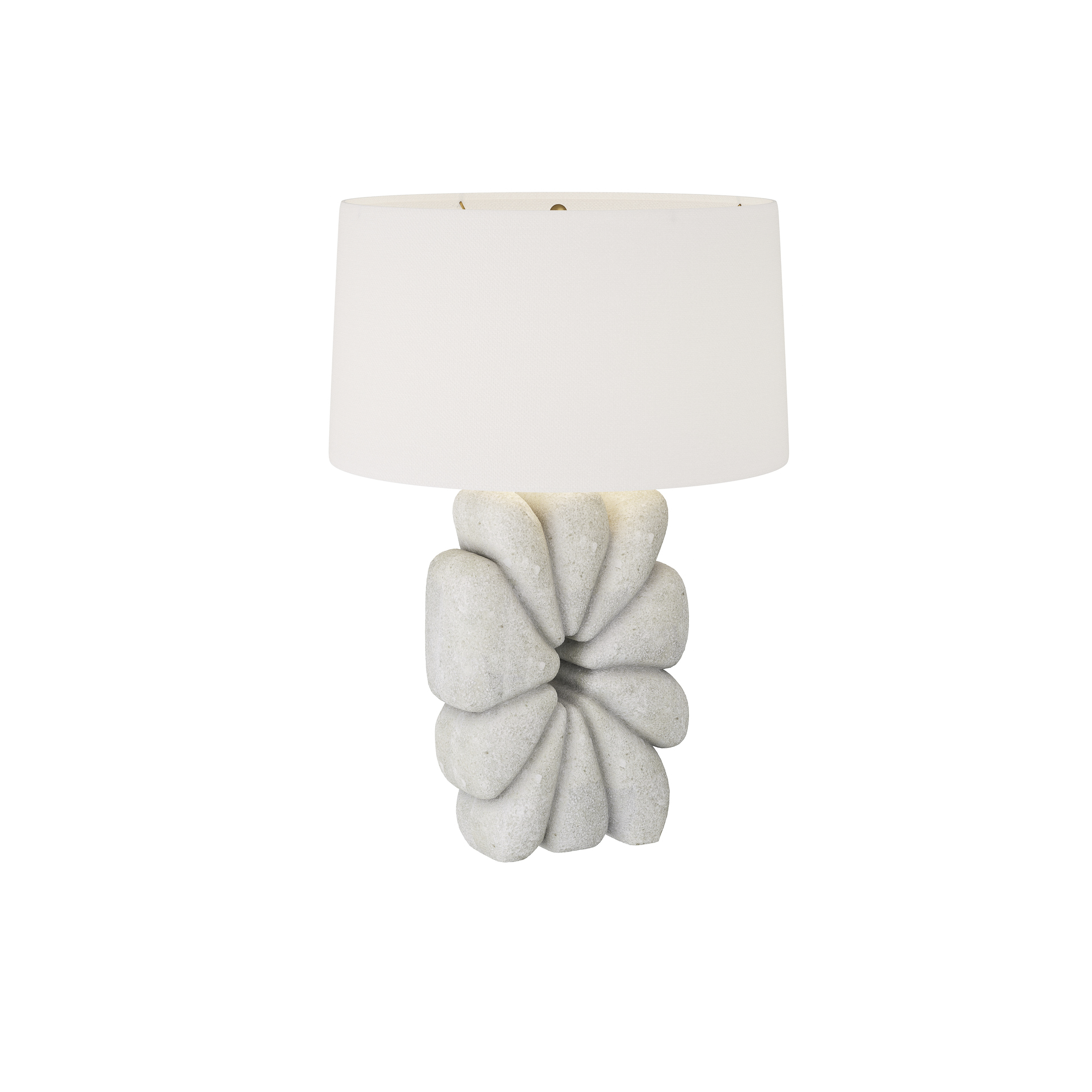 Ashley 28.5 inch 150 watt Ivory Lamp Portable Light