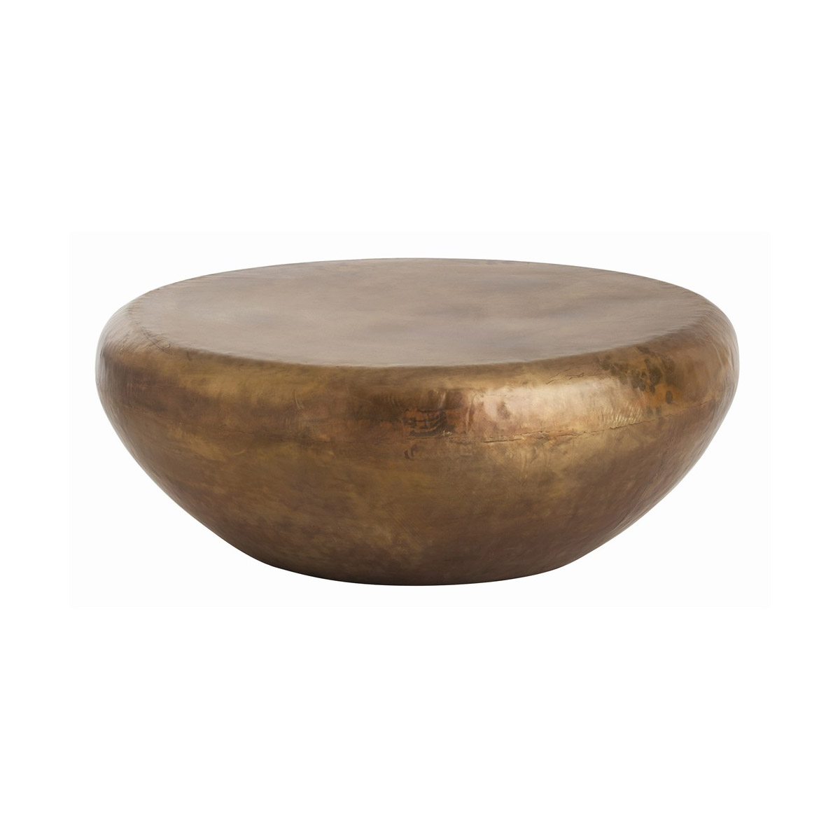 Bates 38 inch Burnt Brass Cocktail Table
