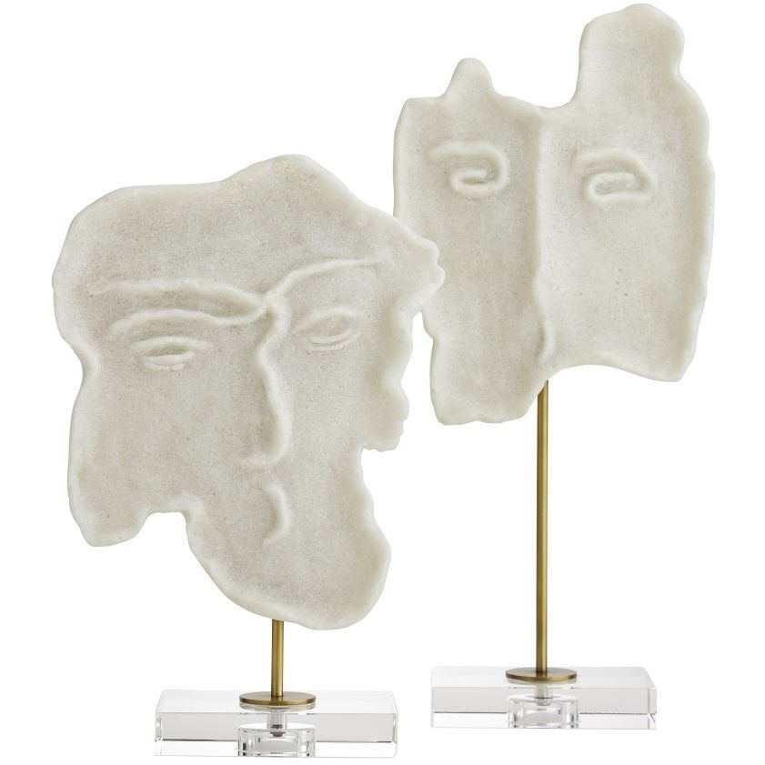 David 19.5 X 9 inch Sculptures, Set of 2