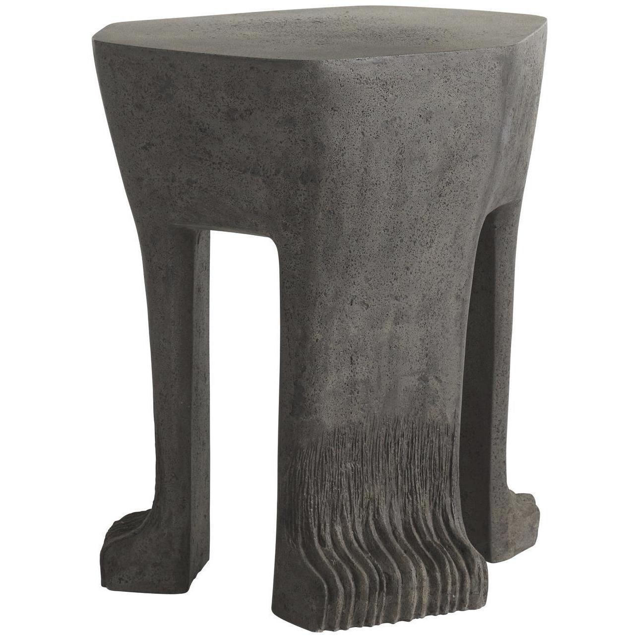 Bruttii 22.5 X 20 inch Matte Carbon Outdoor Accent Table