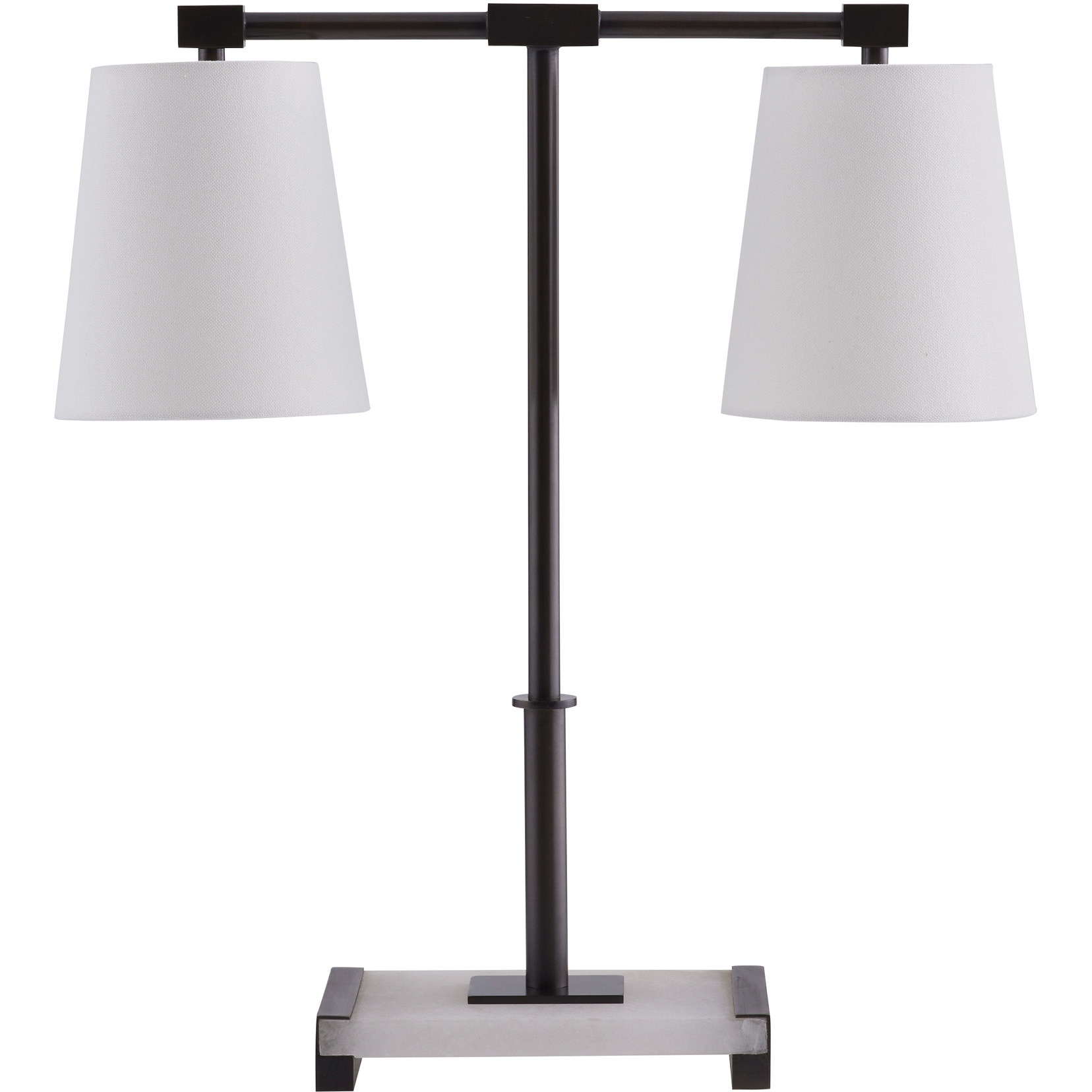 Messina 24 inch 60 watt Bronze Lamp Portable Light
