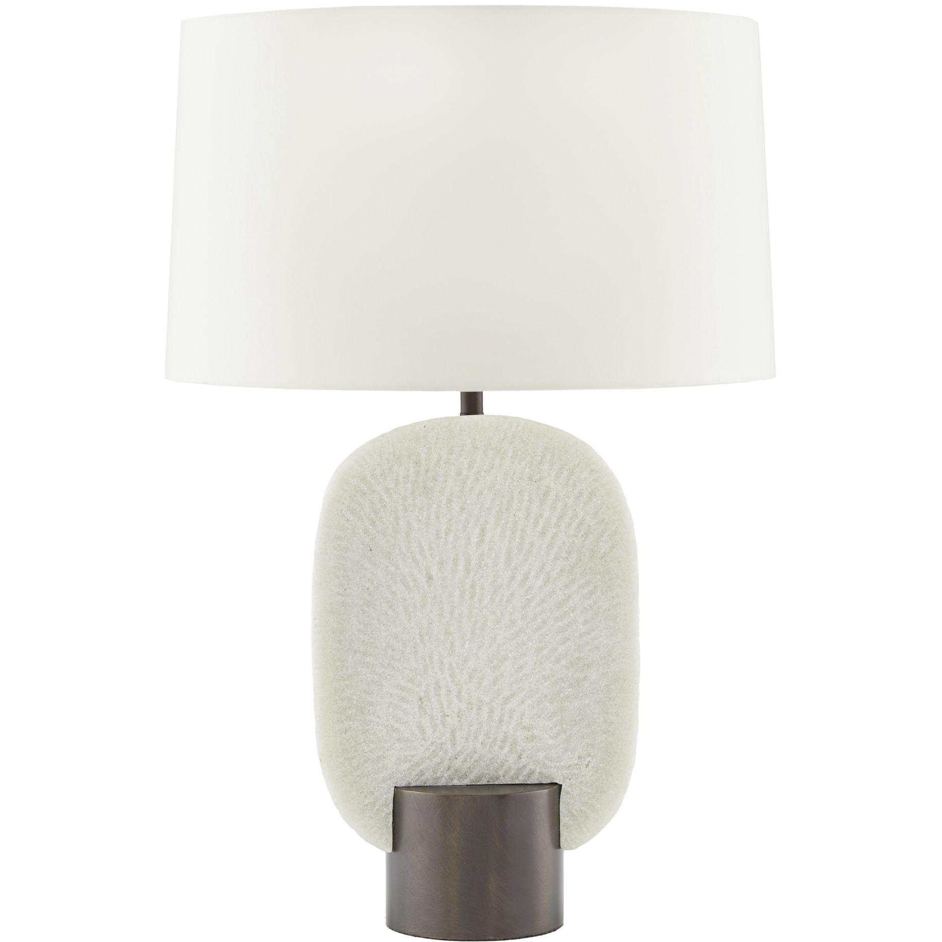 Slater 26 inch 150 watt Ivory Lamp Portable Light
